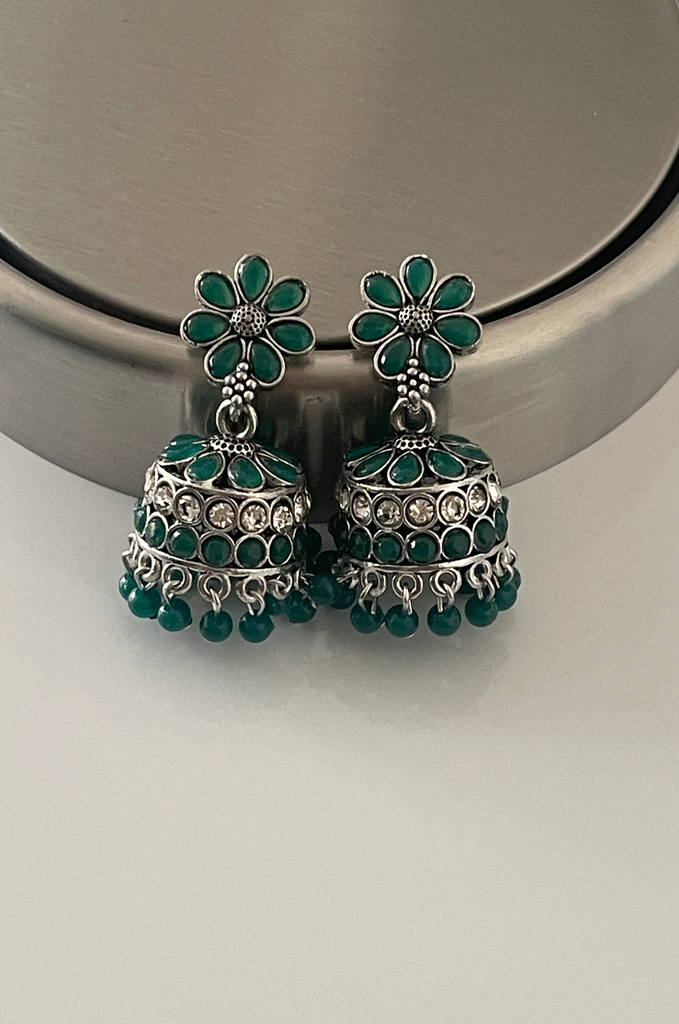 Earring Jumka (Green)